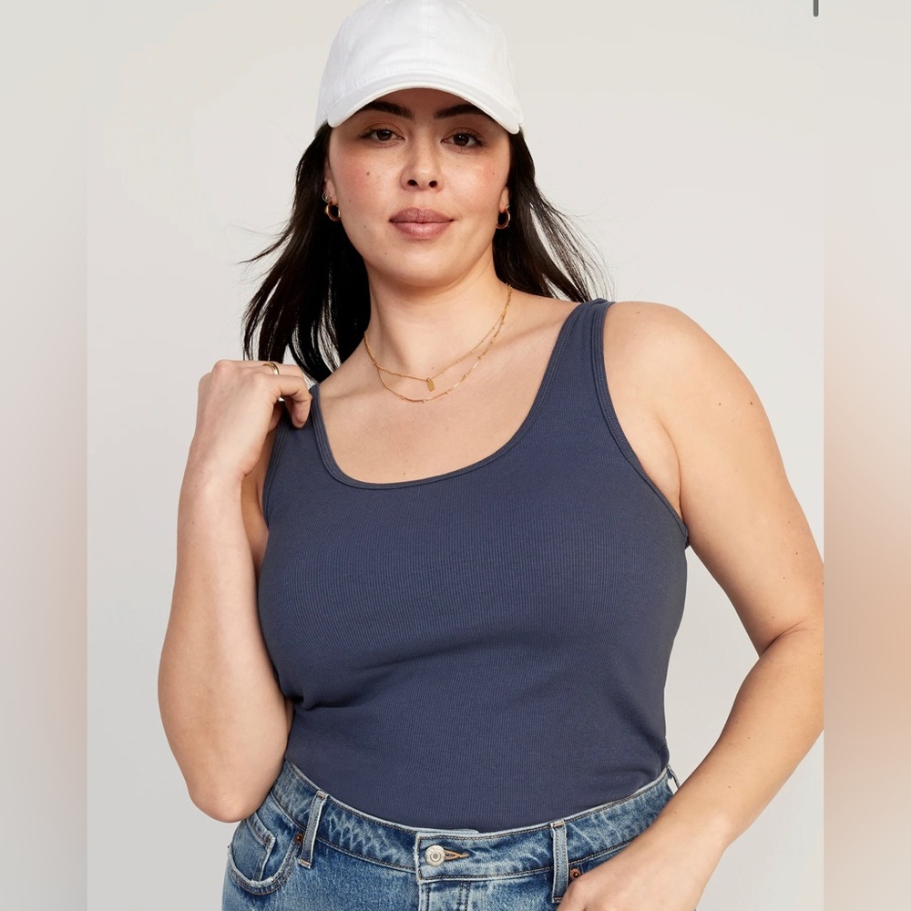 *New* Rib-Knit Tank Top Sz 4X